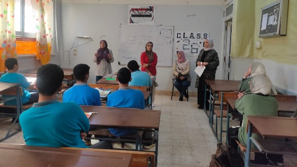 إحدى مدارس الثانوية بمحافظة أسيوط