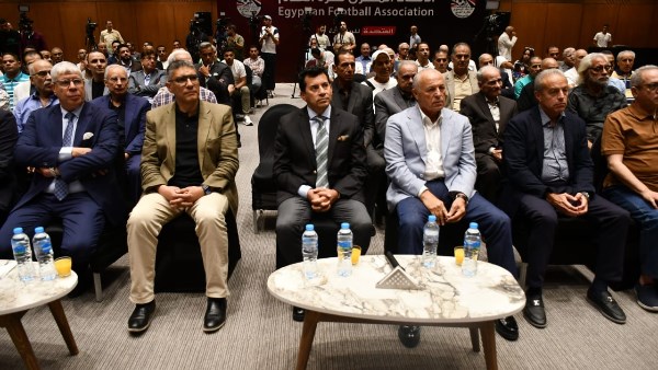 وزير الشباب والرياضة من الحفل
