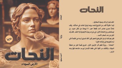 رواية «النحات (الأرض السوداء)» لأحمد مسعود في معرض القاهرة الدولي للكتاب