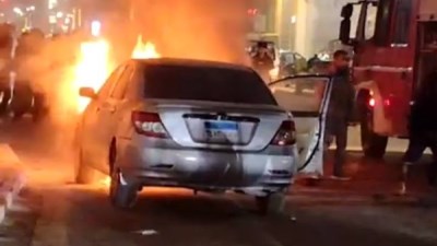  حريق سيارة ملاكي