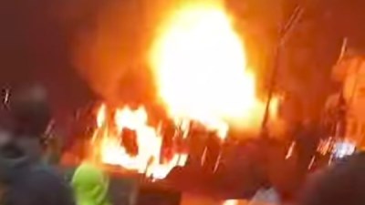 حريق بمخبز في منوف