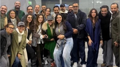 أحمد فهمي والفنانة هنا الزاهد 