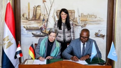 وزيرة التخطيط تشهد توقيع مذكرة تفاهم لتعزيز التنمية الريفية المناخية