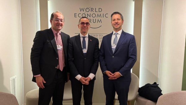 جانب من  فعاليات النسخة السادسة والخمسين من المنتدى الاقتصادي العالمي بدافوس