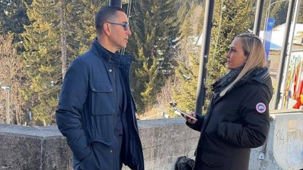 جانب من قمة دافوس بسويسرا