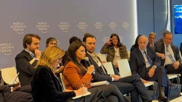 جانب من فعاليات المنتدى الاقتصادي العالمي «دافوس»