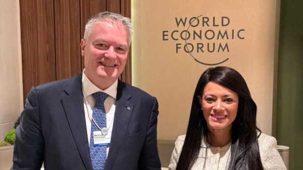 جانب من  فعاليات المنتدى الاقتصادي العالمي “دافوس” 2026