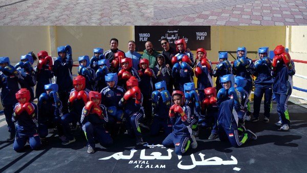  صُناع مسلسل بطل العالم ينشئون مركز شباب 