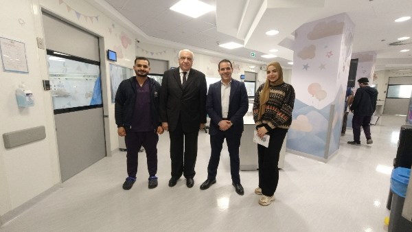 جانب من الزيارة