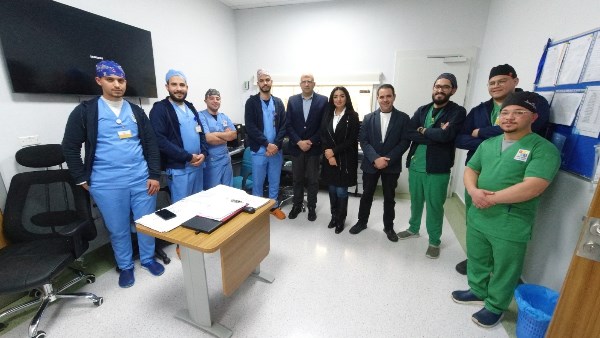 جانب من الزيارة