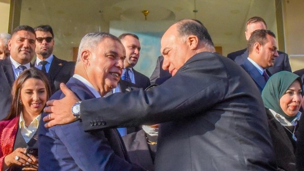 الفريق أحمد خالد محافظ الإسكندرية والنائب محمد مصيلحي 