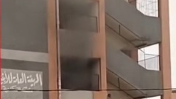 إخماد حريق في مدرسة بالإسكندرية