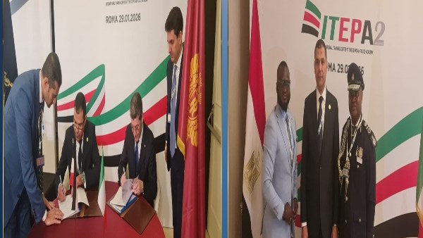 مصر وإيطاليا يوقعان مذكرة تفاهم لتجديد بروتوكول تدريب الكوادر الأفريقية