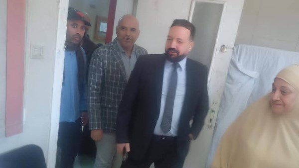 أثناء الافتتاح 