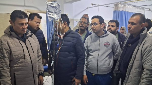 من داخل مستشفى أشمون