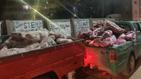 جزء من المضبوطات 