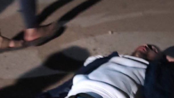 الشاب المعتدى عليه