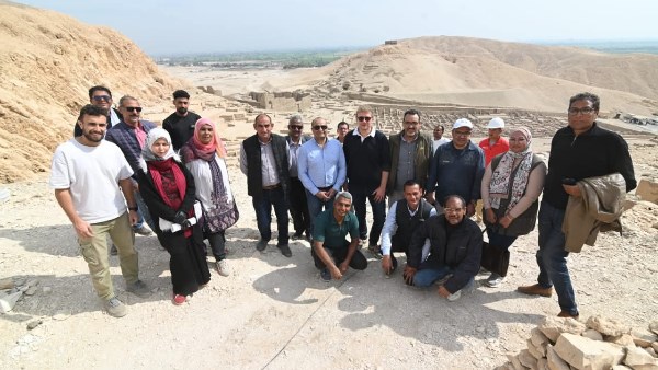 زياره الأمين العام للمجلس الأعلى للآثار 