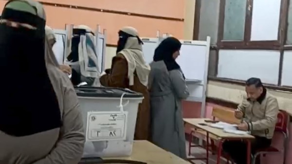 إقبال نسائي لافت على لجان الفيوم في جولة الحسم 