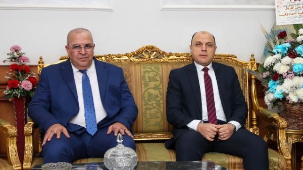 اللواء دكتور علاء عبد المعطي والمستشار محمود الغايش