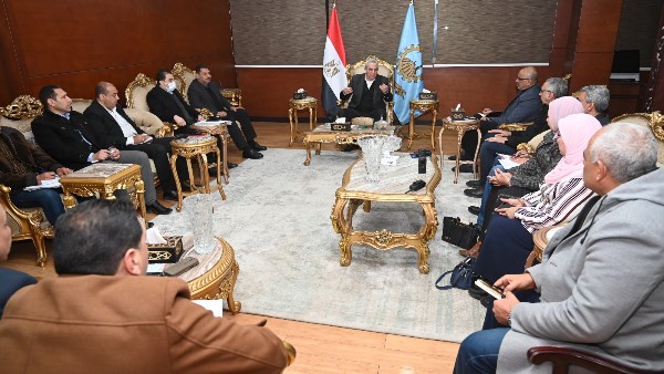 اجتماع محافظ الغربية 