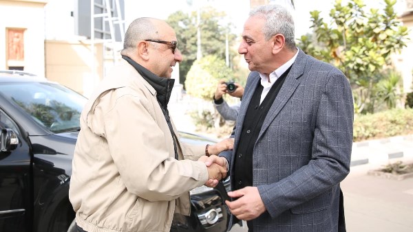 زيارة وزير قطاع الأعمال للمحله الكبرى مع محافظ الغربية 