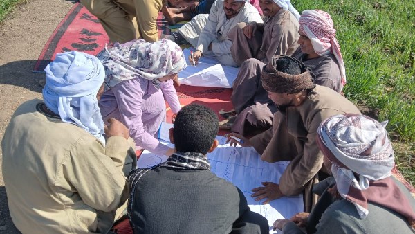 جانب من المدرسة الحقلية 