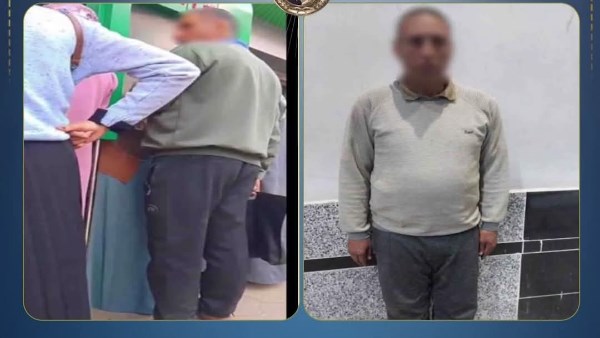 ضبط المتهم بالتحرش في إيتاي الباورد 