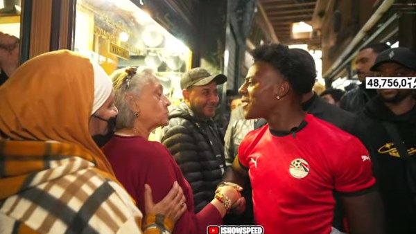 “سبيد ”يتفاعل مع المصريين