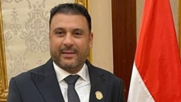 النائب  عمر الغنيمي عضو لجنة الصناعة بمجلس الشيوخ