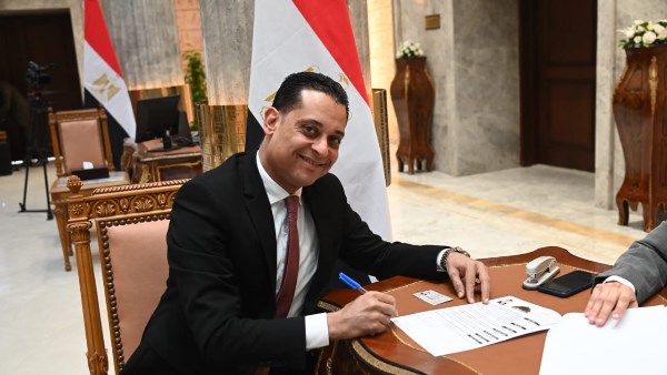النائب محمد نشأت العمدة، عضو مجلس النواب وأمين حزب مستقبل وطن المنيا