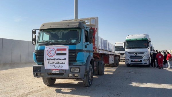 من القاهرة إلى غزة.. وصول المساعدات الإنسانية بالقافلة 118 إلى أهالي القطاع