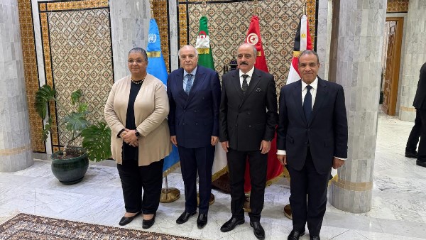 وزير الخارجية بتباحث مع المبعوثة الأممية حول تطورات الأزمة الليبية 