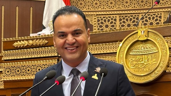 النائب 'الحسيني الليثي' عضو مجلس الشيوخ