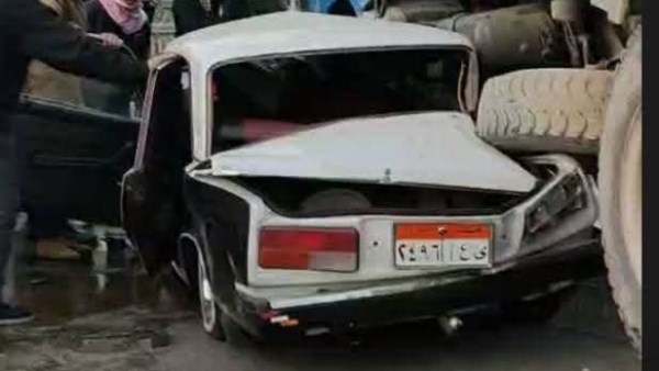 حادث طريق الواسطى بأسيوط