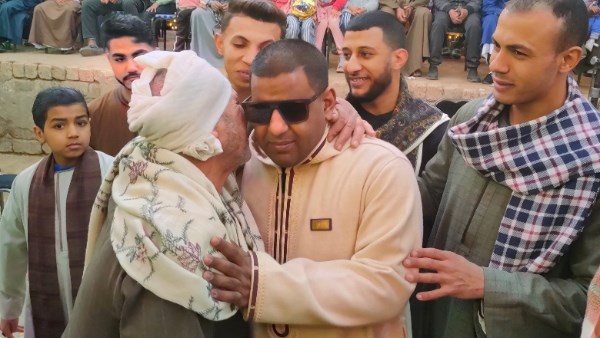 "الشيخ عطية الله رمضان" في حفل زفافه