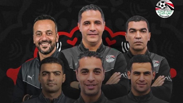 طاقم تحكيم مصري