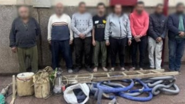 ضبط 8 متهمين بالتنقيب عن الآثار داخل عقار في السيدة زينب