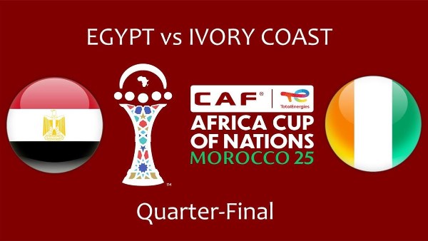 القنوات المفتوحة الناقلة لمباراة مصر ضد كوت ديفوار