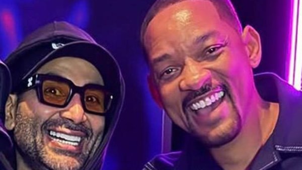  ويل سميث وأحمد سعد