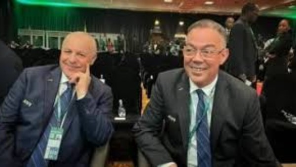 في لقجع وهاني أبوريدة 