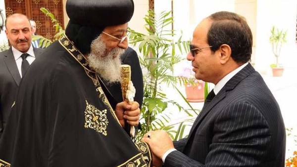 السيسي والبابا تواضروس