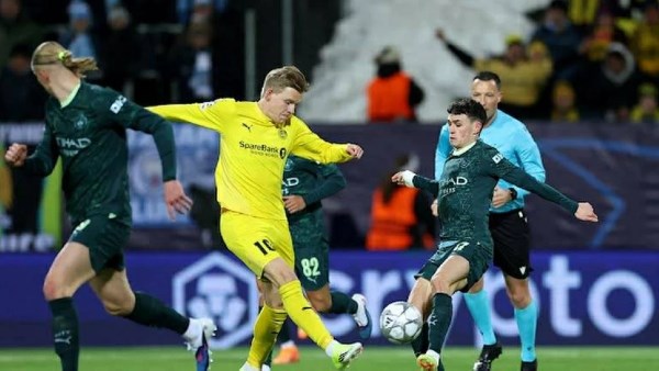 فوز بودو جليمت علي مانشستر سيتي