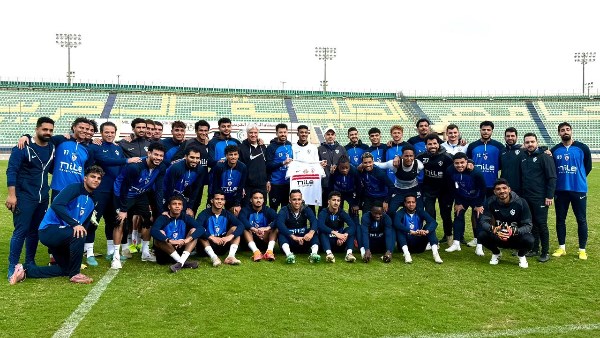 تمرين نادي الزمالك