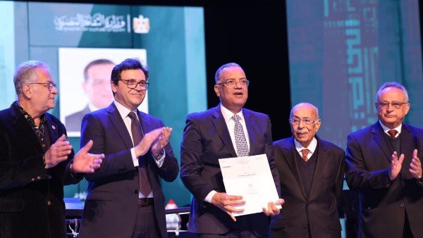 وزير الثقافة والدكتور محمود مسلم في عيد الثقافة الثاني