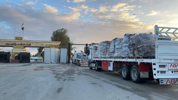 قافلة المساعدات الإنسانية "زاد العزة" الـ 114 - أرشيفية