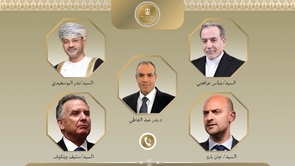 اتصالات هاتفية لوزير الخارجية والهجرة مع وزراء خارجية إيران وفرنسا وعمان والمبعوث الخاص للرئيس الأمريكي