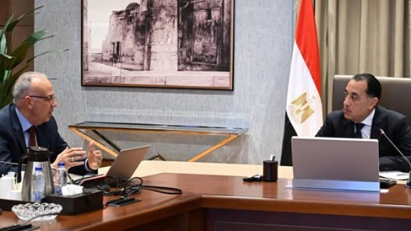 الدكتور مصطفى مدبولي ووزير الري