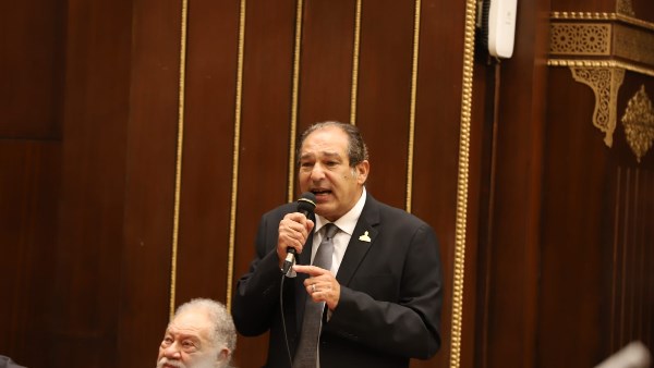 النائب حسام الخولي، رئيس الهيئة البرلمانية لحزب مستقبل وطن في مجلس الشيوخ