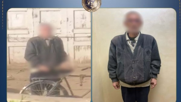 ضبط مسن بالدقهلية